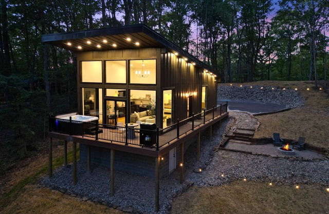 Cabine-Moderne-Salle de bain privée séparée-Ridgeview