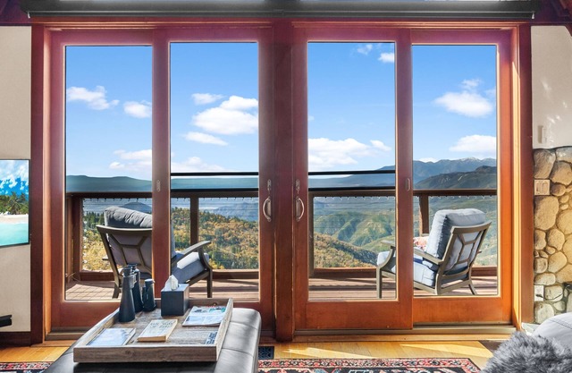 Rim of the World Views! A-Frame in the Sky - SaunaSpa