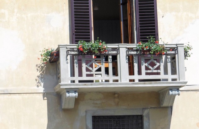 Le balcon de Rina à San Gimignano
