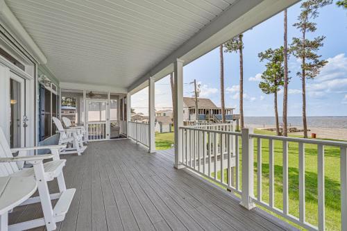 Riverfront Aurora Home with Deck and Private Pier!