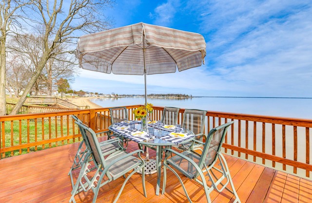 Riverfront Colonial Beach Home w/ Private Beach!