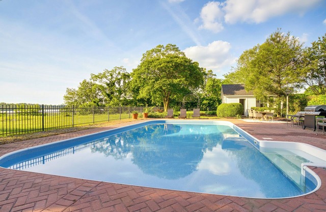 Riverfront Denton Estate on 7 Acres w/ Fire Pit!