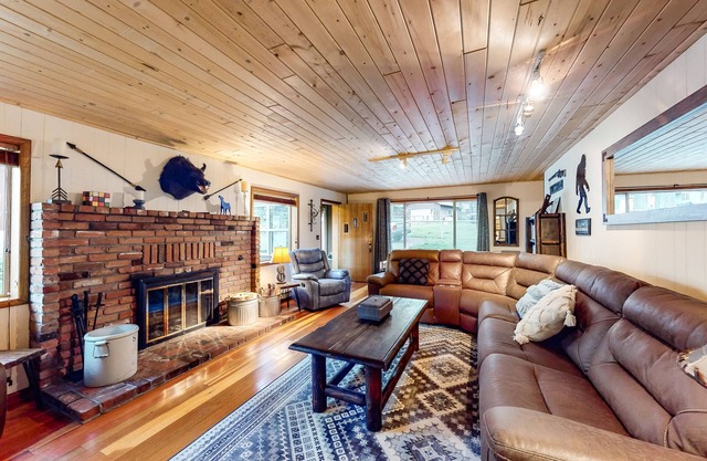 Riverfront Home w/ Fantastic Updates, River View Deck, Fireplaces & WiFi