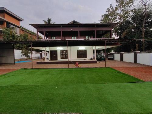 Riverfront luxury 5bhkpool villa
