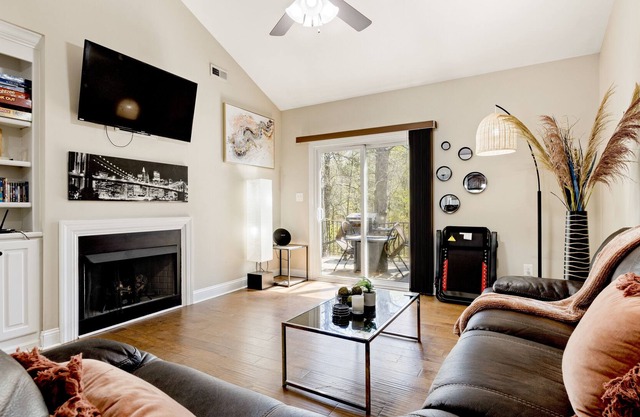 Riverside home away from home w/ firepit (pet friendly)