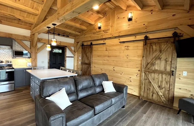 Riversong Timberframe Cabin with Gorgeous Water Views