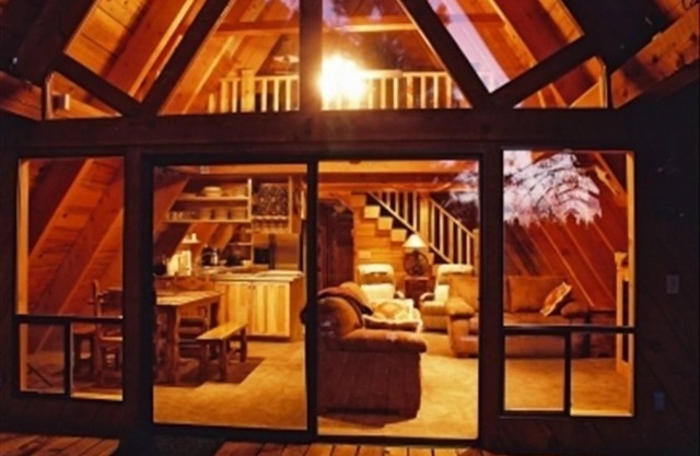 Riviera Des Chutes (rivière du Sault) Cabane dans les bois