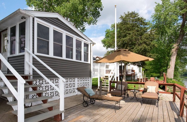 Rock River Hideaway. Un bel équilibre de tranquillité et d'activité en plein air.