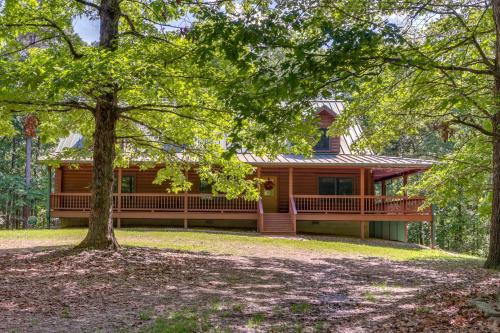 Rogers Cabin on 17 Acres with Wraparound Deck!