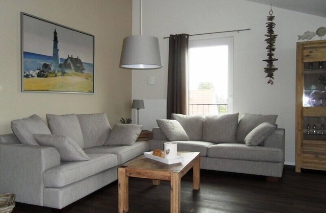 Appartement romantique sur la plage avec balcon vue mer ensoleillée, prix spécial 26.-30. 6.!