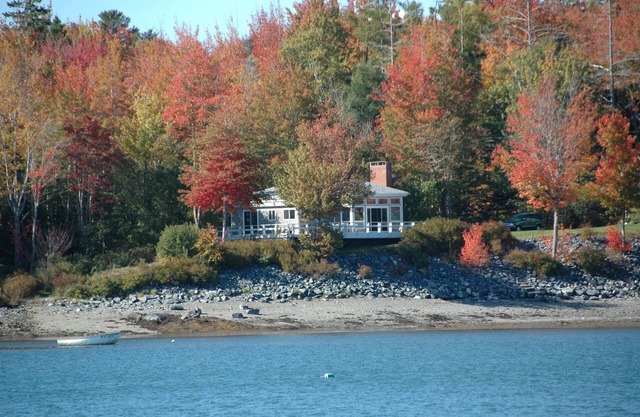 Chalet romantique surplombant la baie Frenchman -