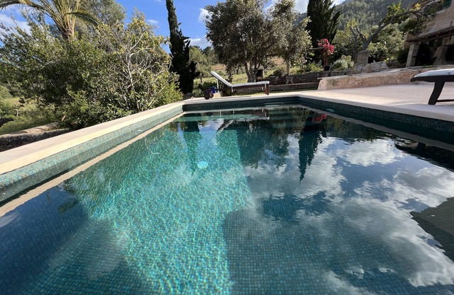 Finca méditerranéenne, Porto Colom, piscine, vue mer + chauffage central
