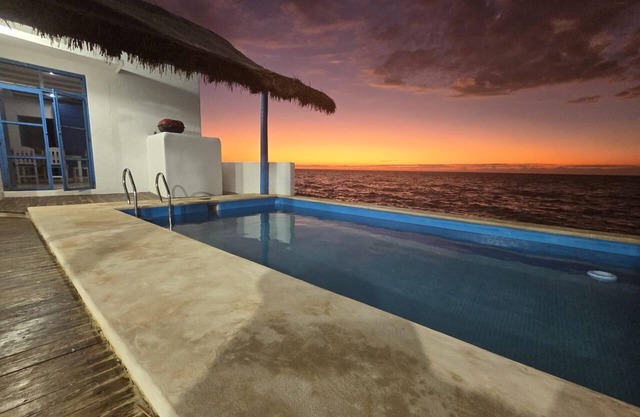 Romantic house next to the sea of Campeche. Ideal for a quiet vacation time,