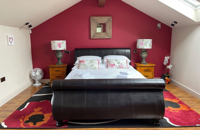 Escapade romantique rural pour deux - le luxe à une chambre chalet spacieux,