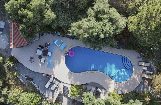 Studio romantique avec piscine fantastique