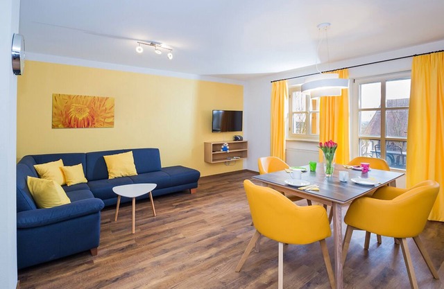 Appartement meublé de façon romantique Lanvendel **** (75 m²) avec lit à baldaquin et terrasse ensoleillée pour 4 personnes maximum - séjour à la ferme