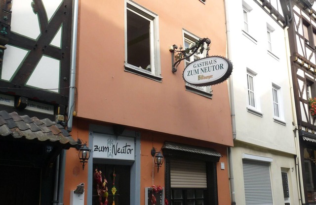 Maison romantique à Linz sur le Rhin
