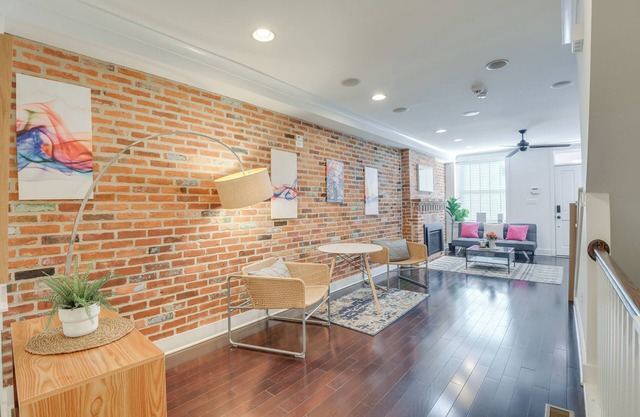 Rooftop Patio w/ View: Baltimore Retreat