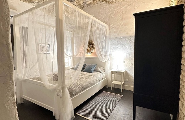 Chambre "Cueva 4" avec vue sur les montagnes, piscine privée et Wi-Fi