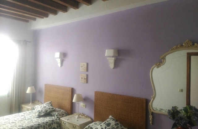 Chambre "Habitación 4" avec jardin privé, Wi-Fi et climatisation