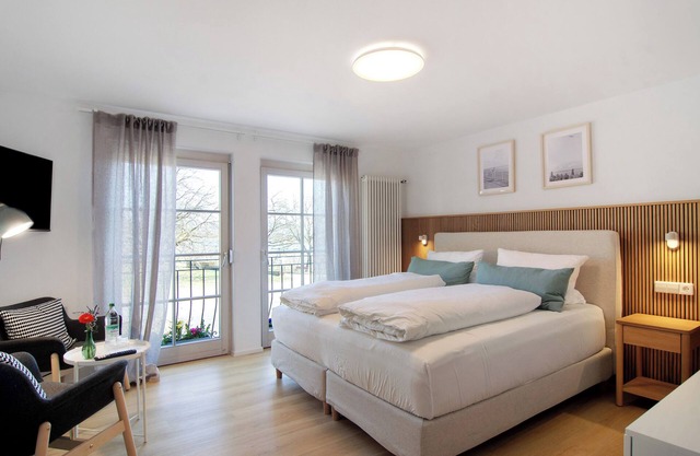 Chambre "Hagnau" avec terrasse partagée, jardin partagé et Wi-Fi