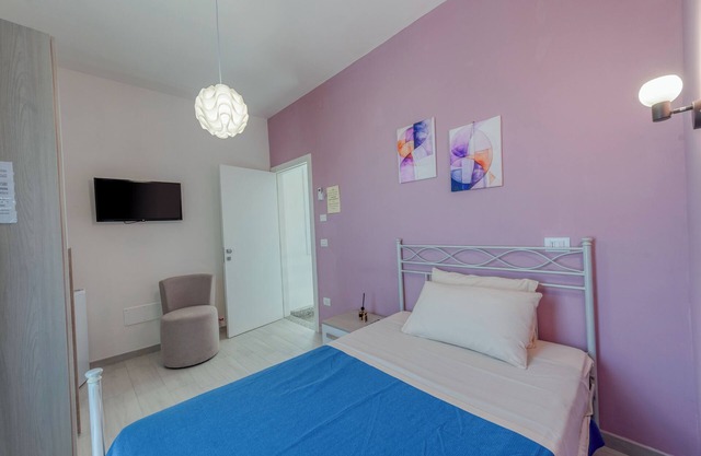 Chambre 'Lazzarella' avec Terrasse partagée, Wi-Fi et Climatisation