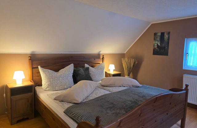 Chambre 'Rote Pockau' avec vue sur la montagne et Wi-Fi