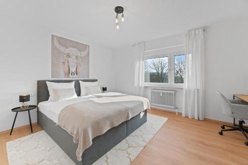 Roomfall am Kurpark mit Blick ins Grüne-Parkplatz-Waschmaschine-Küche-Wifi