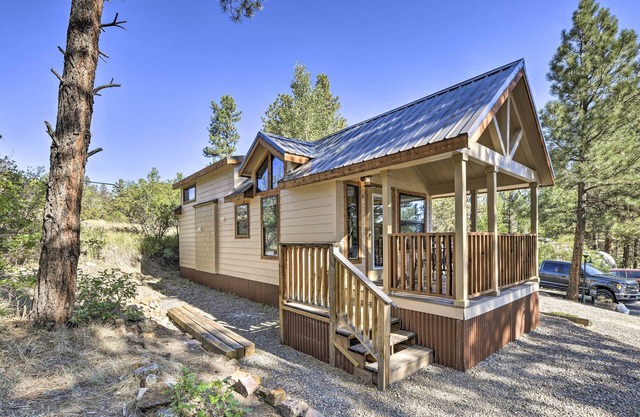 Roomy Pagosa Springs Tiny Cabin: 1 Mi to Downtown