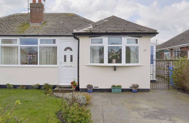 Hébergement 2 chambres à Rossall, près de Thornton-Cleveleys.