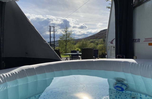 RostrevorValley Caravan Experience Private HotTub