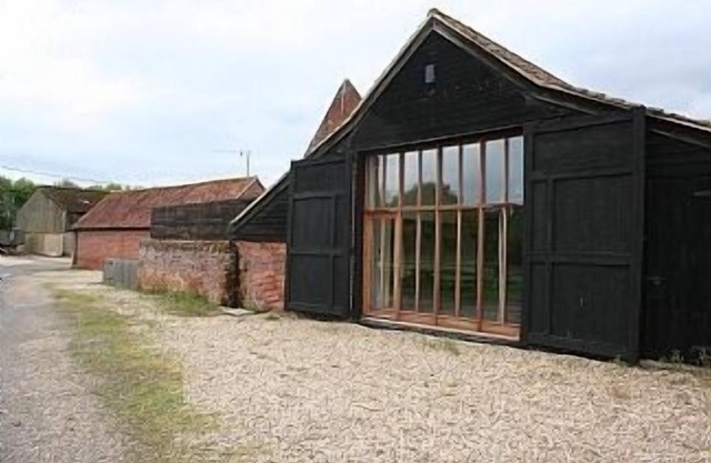 Conversion de grange rurale près de Norwich, Norfolk, Angleterre