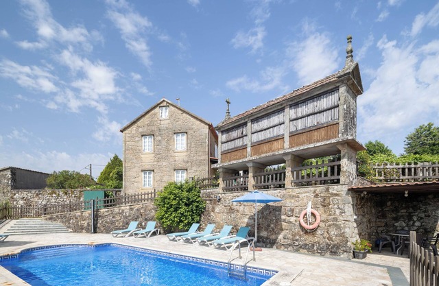 Maison de campagne "Marica" avec vue sur les montagnes, piscine privée et terrasse privée