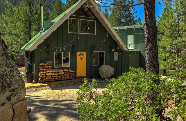 Rustic Haven: Modern House w/ Smart TV, Hot Tub, Cornhole | 11miles to Heavenly