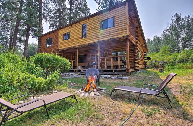 NOUVEAU! Rustic Idaho Cabin Près de Payette Nat’l Forest!