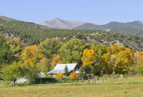 Rustic Mountain Cabin with a Hot Tub in Salida, Colorado