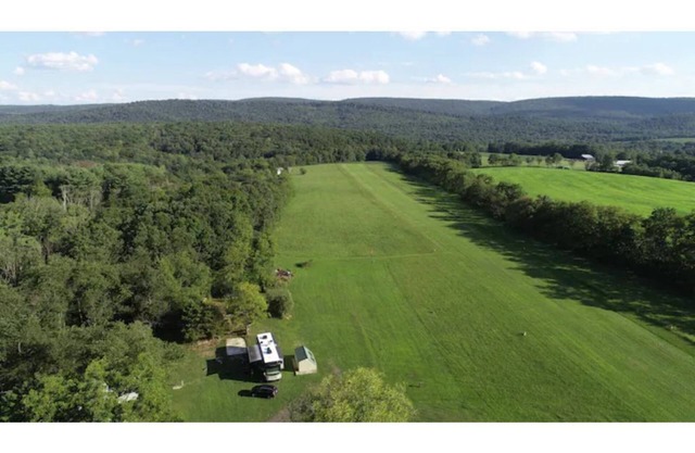 RV Site on Quiet, Private Airport