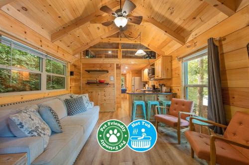 Ryon Tiny Home Cabin City-side Rustic Retreat