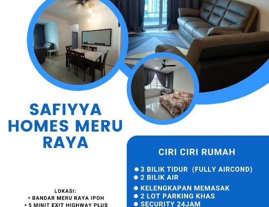SAFIYYA HOMES MERU RAYA - WIFI/NETFLIX