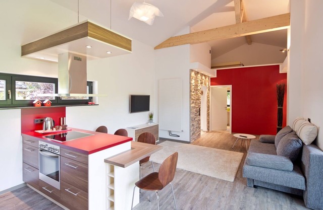 Sailhouse Edersee Ferienhaus - sawah, cabine infrarouge