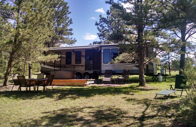 Sandpiper 40ft RV @EvansCliff / HotTub sur le pont, barbecue, taux d'automne !!