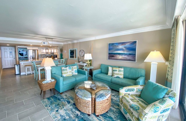 Condo Sanibel Harbor Resort récemment rénové donnant sur la plage et le coucher du soleil