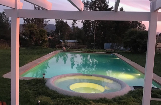 Santa Ynez, hébergement spectaculaire, piscine et spa, sur 5 acres