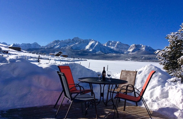 Montagnes en dents de scie-Stanley, Idaho! Belles vues en dents de scie!
