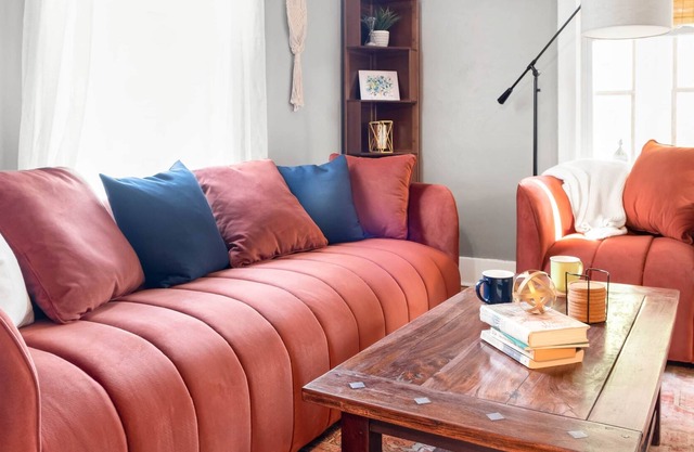 Scandinavian style, kid/pet friendly, foosball!