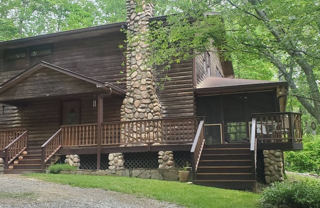 Scenic riverfront location