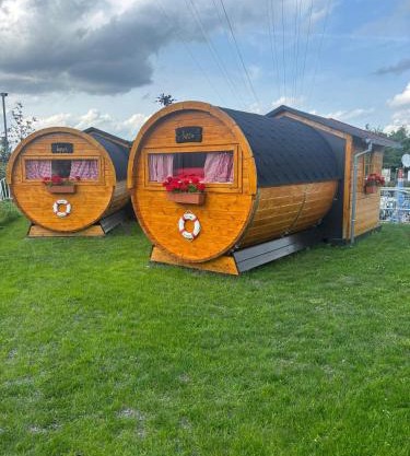 Schlaffass im Yachthafen Merzig