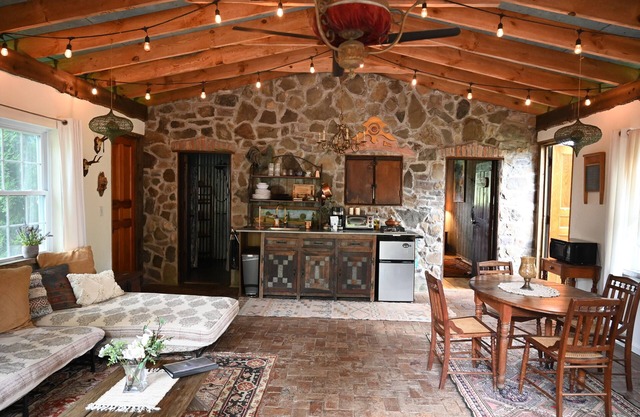 Upscale Rustic Garden House