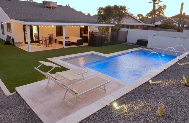Calme maison Scottsdale Kierland avec piscine chauffée, jacuzzi, proche de tout!