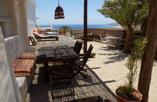 Vue mer et montagne. Avec plaisir. Cabo de Gata